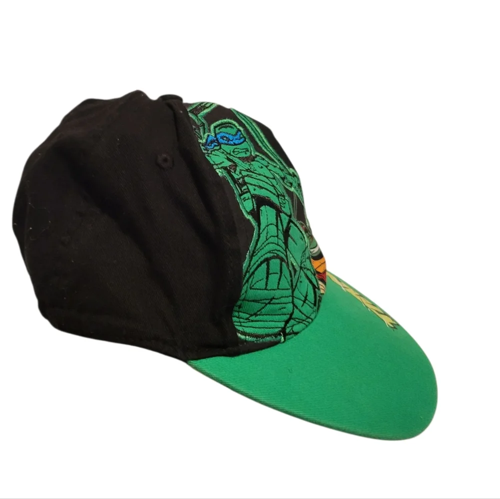 Vintage TMNT Youth Adjustable Hat Cap Teenage Mutant Ninja Turtles Retro OS